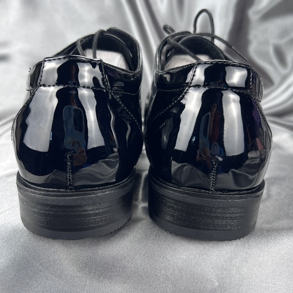 Stacy Adams Mens 9 Wide Gala Tuxedo Shoes Black Patent Leather 24998-004 Wedding main image 8